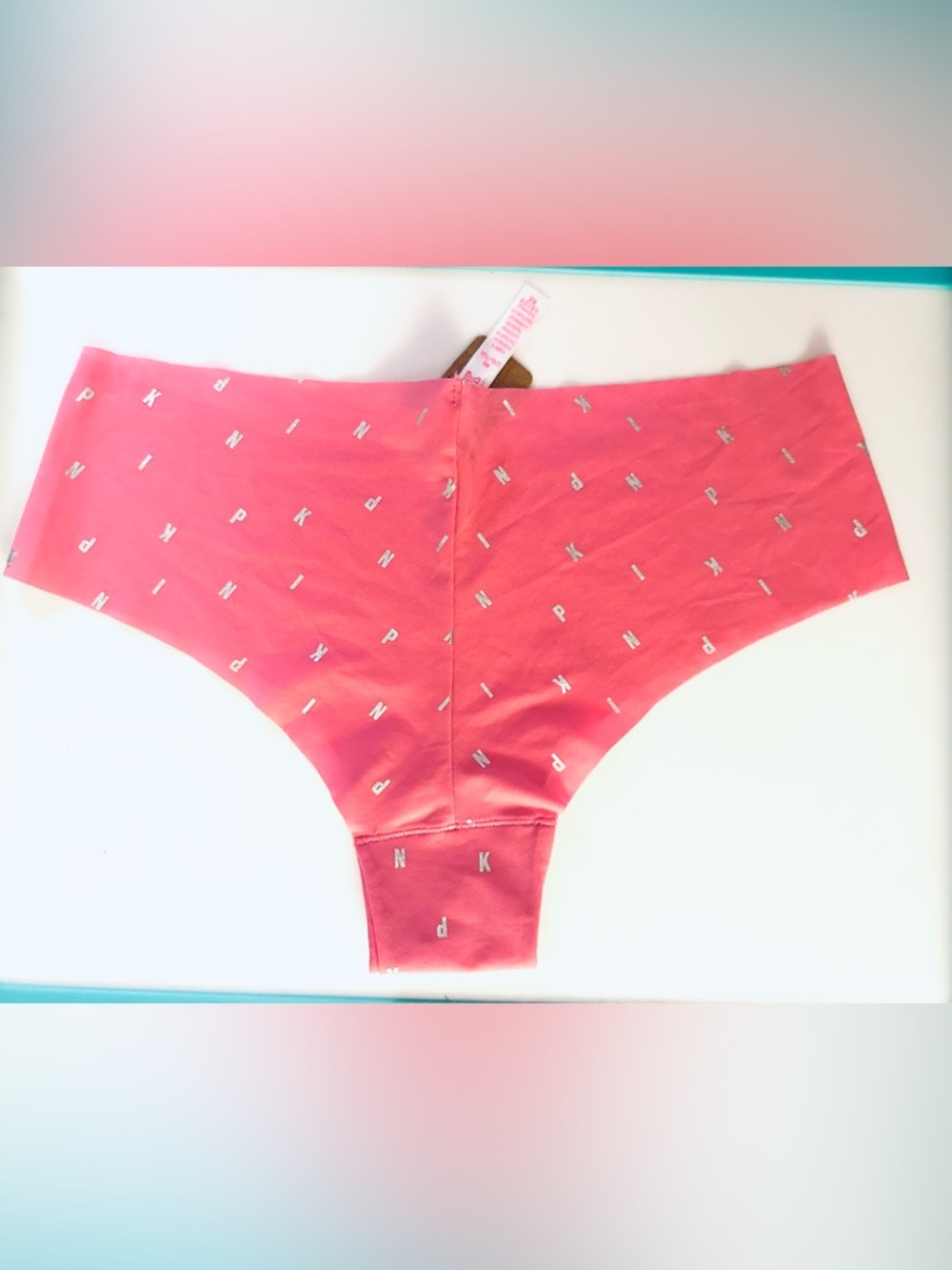 NWT PINK VS No-Show Cheekster Size M - Picture 2 of 3